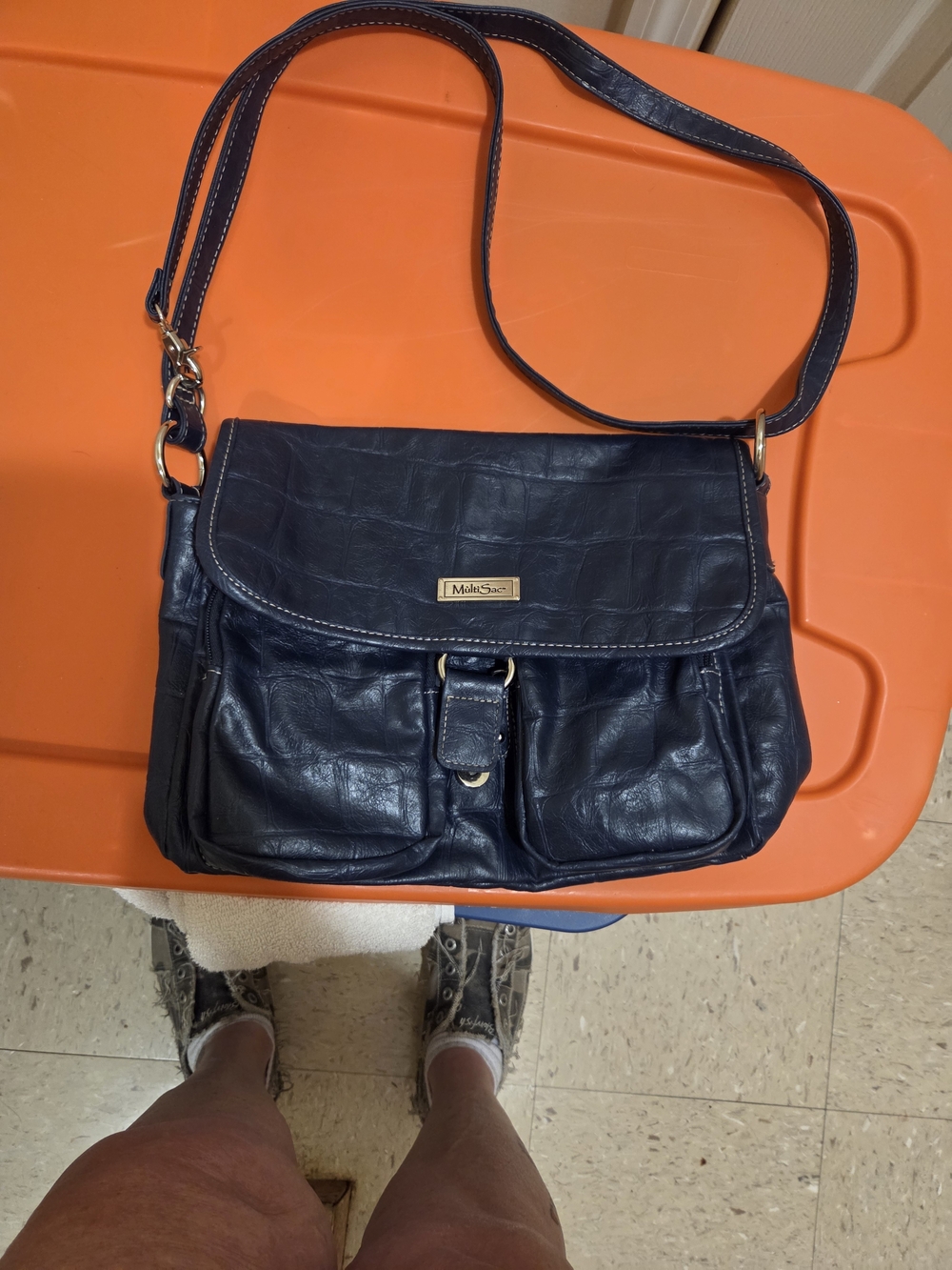 Mudd Navy Crossbody Bag